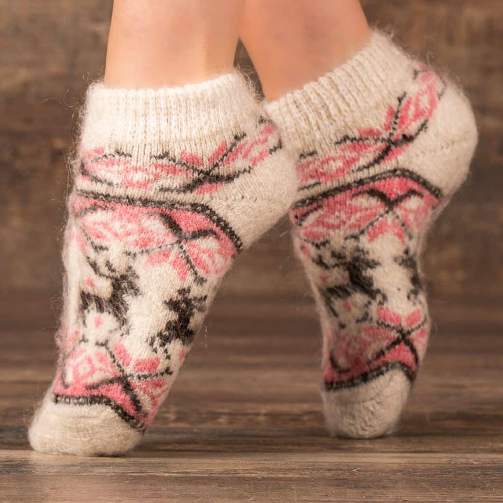 Calcetines Sneaker de lana de cabra - Abdulina