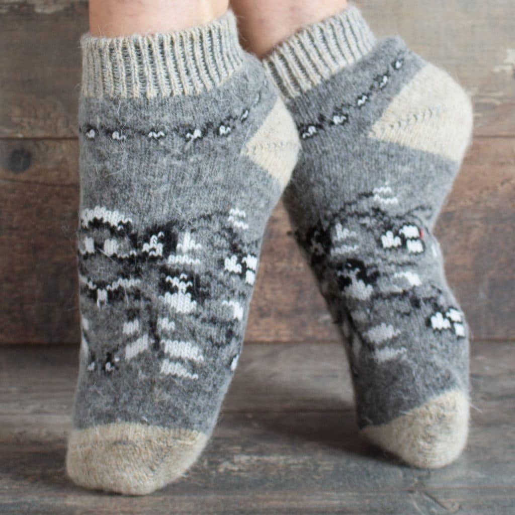 Calcetines de lana para zapatillas - Babulya