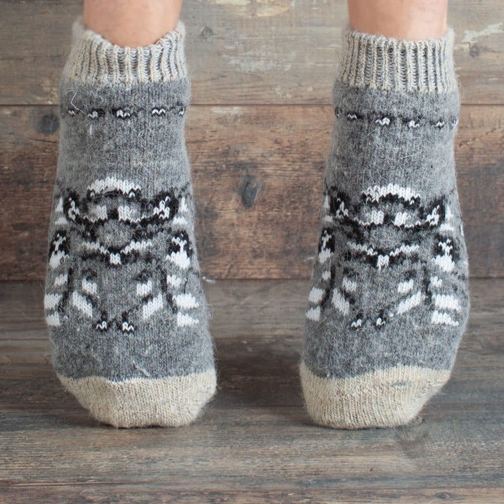 Calcetines de lana para zapatillas - Babulya