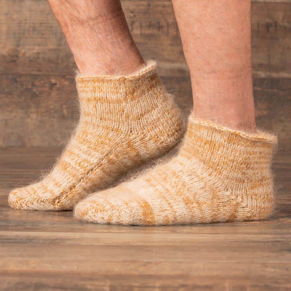 Calcetines Sneaker de lana de cabra - Lesnik