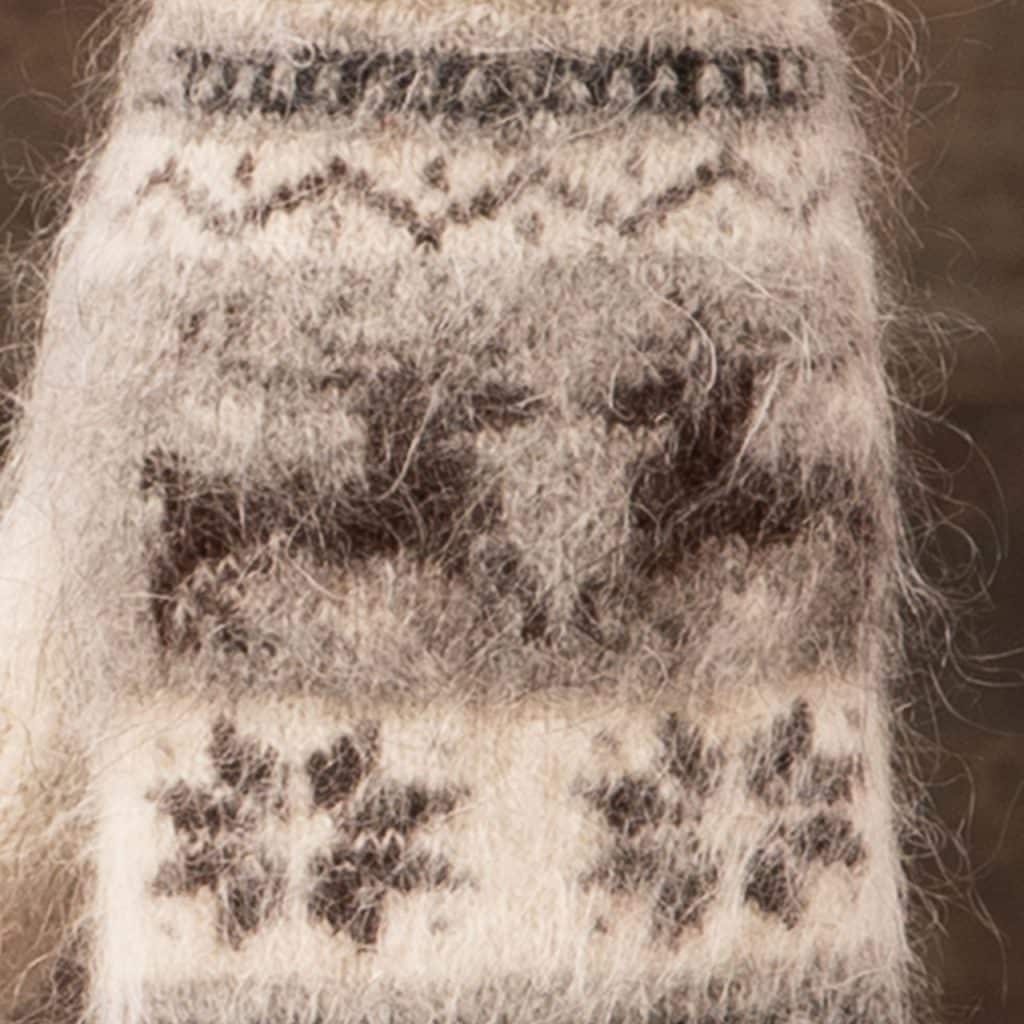 Manoplas de lana de cabra - Lomonosova