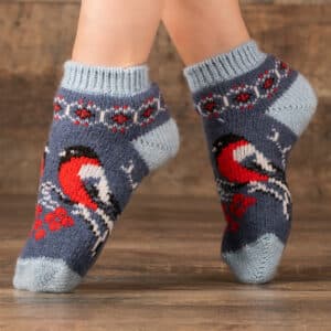 Calcetines de lana para zapatillas - Lulyushka
