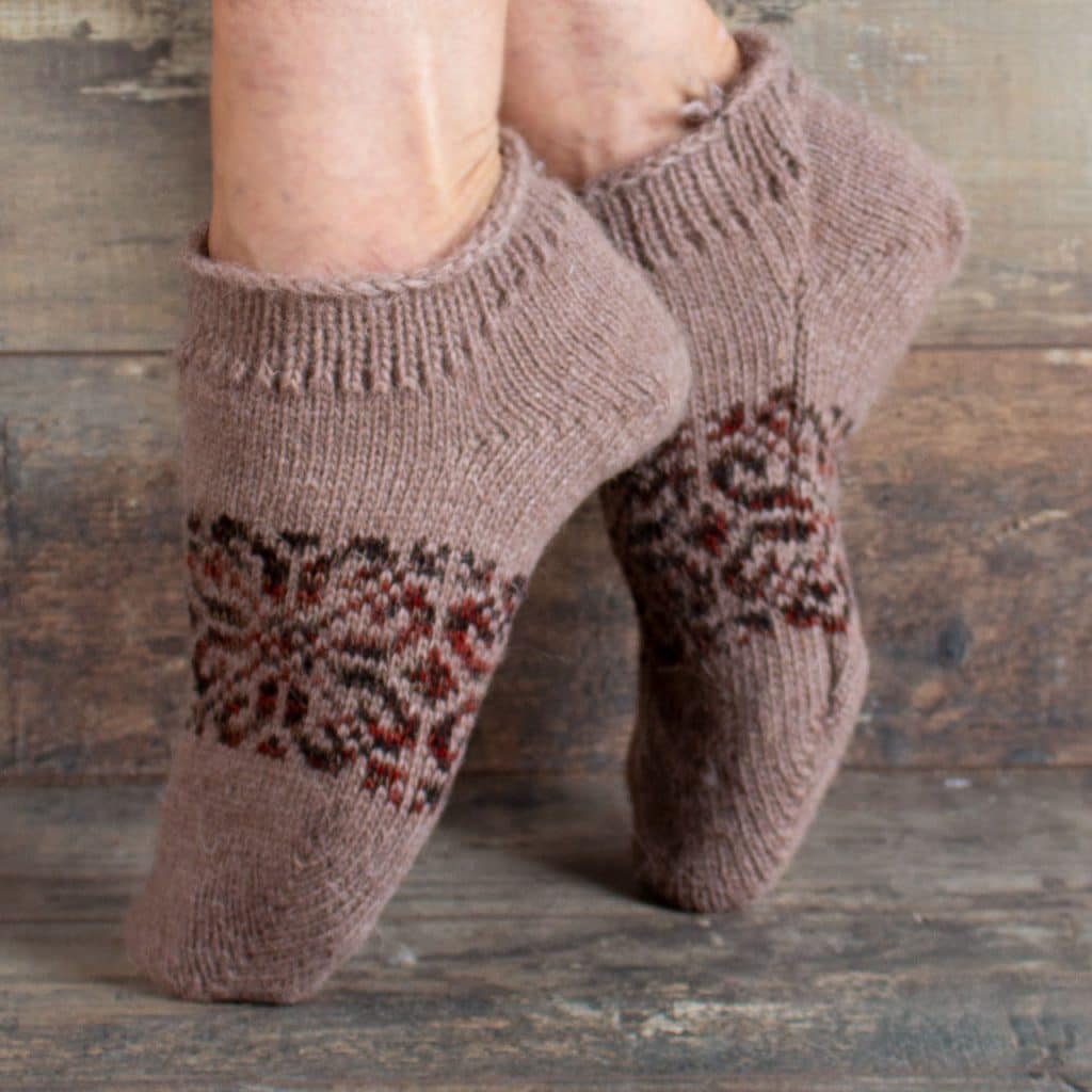 Calcetines de lana para zapatillas - Natalia