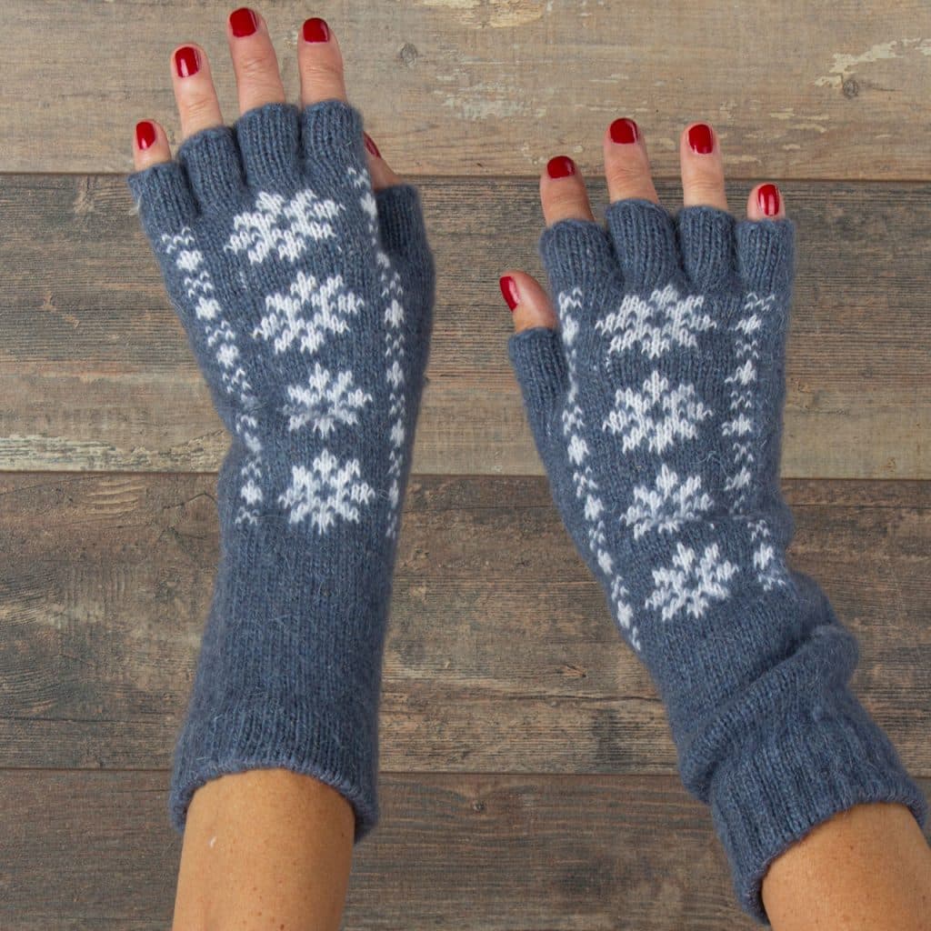 Armwarmers de lana - Nebesnaya