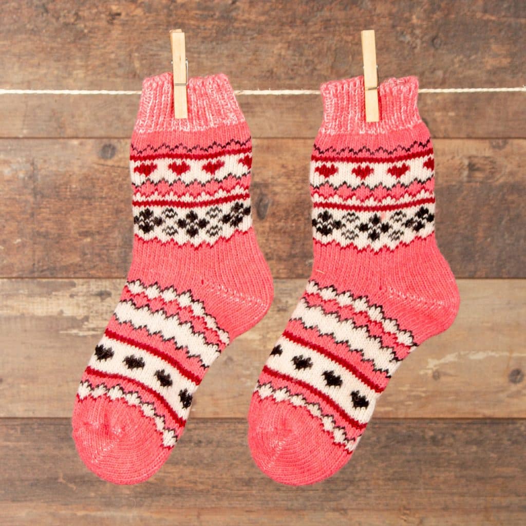 Calcetines de lana para niños - Oktyabrenka