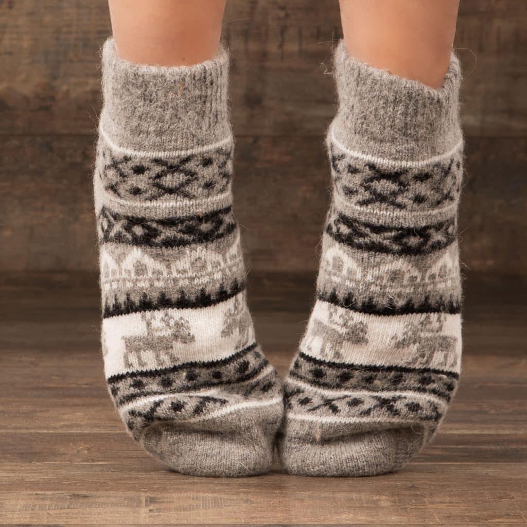 Calcetines de lana para zapatillas - Surgut