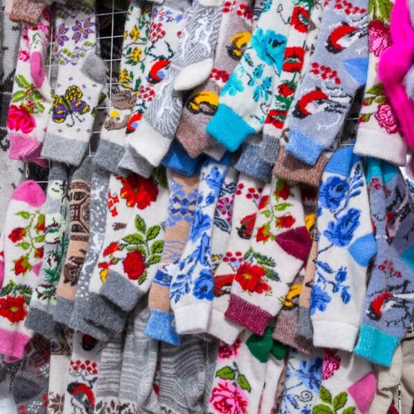 Calcetines de lana de Rusia