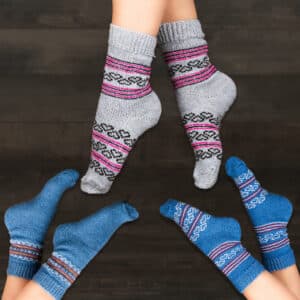 Juego de calcetines de lana - Komplekt Galinka
