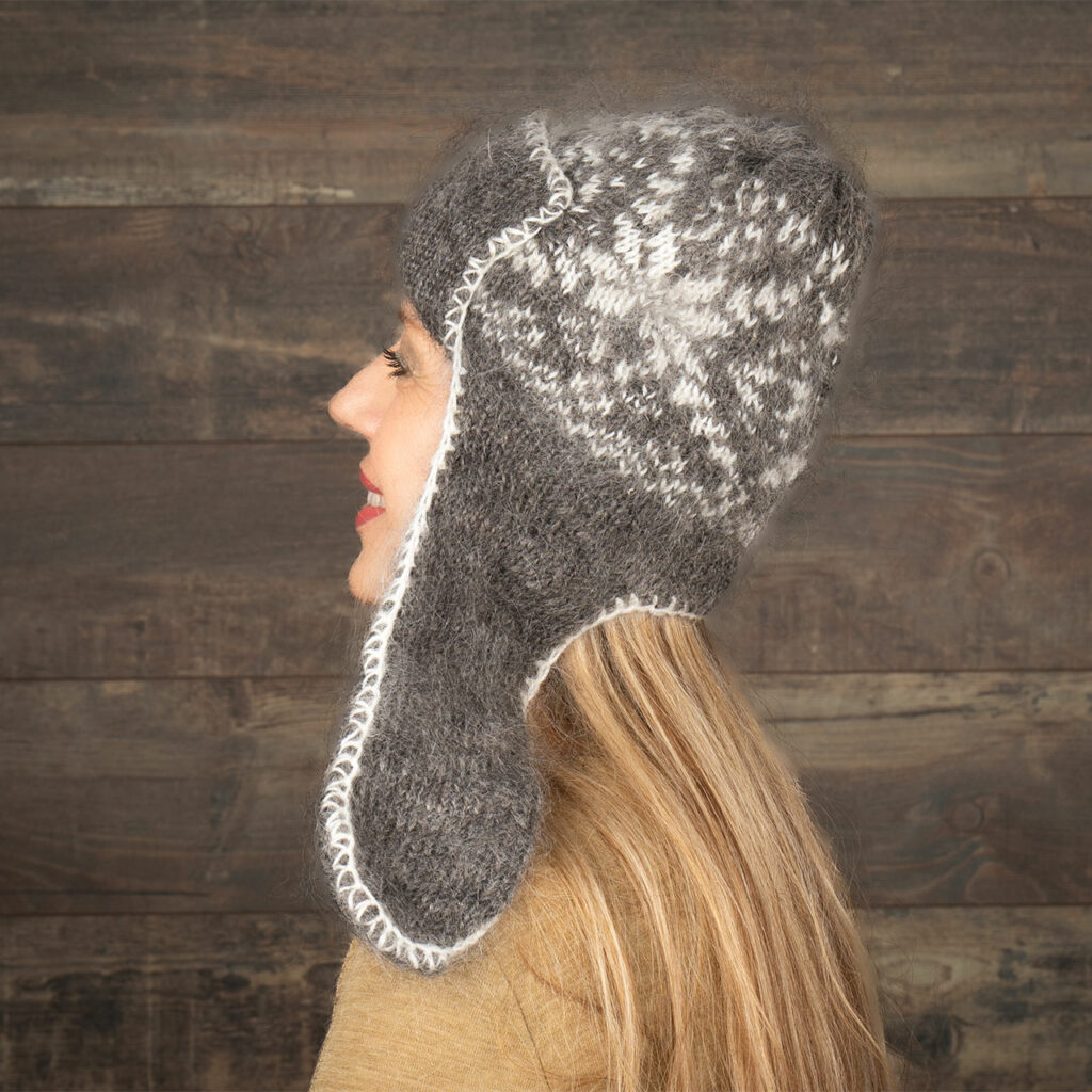 Gorro de lana de cabra - Zaglyadenye